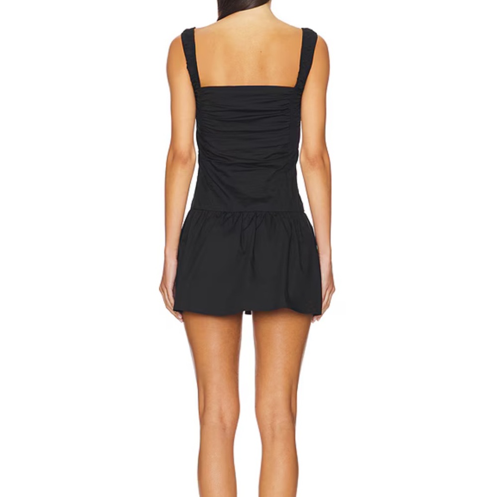 New | Lioness Heart Shaped Mini Dress in Onyx Small - Picture 2 of 7